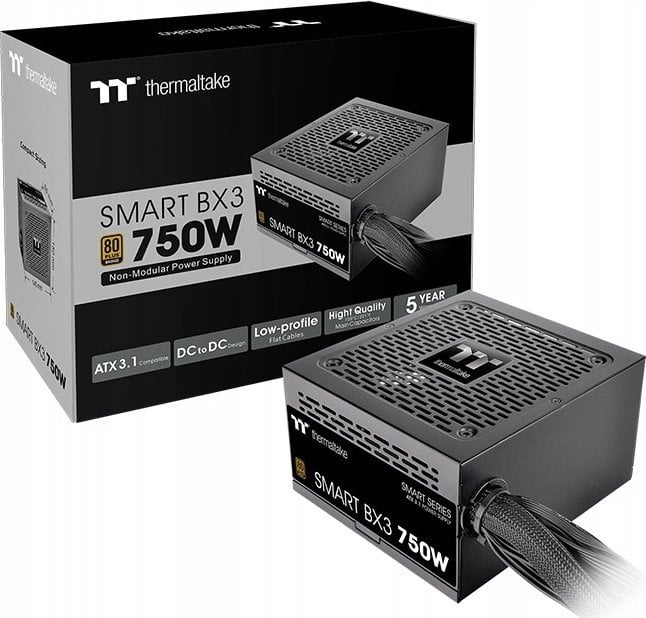 Burim energjie Thermaltake Smart BX3 PS-SPD-0750NNFABE-3 ATX 3.0, 750W