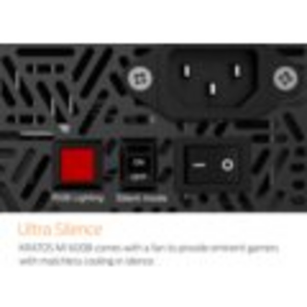 Burim energjie Gamdias Kratos M1-600B ARGB 16210-01000-10000-G , 600W