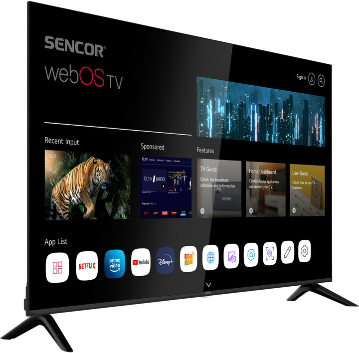 Televizor Sencor SLE 65US801TCSB, 65" (164cm), 4K UHD, i zi