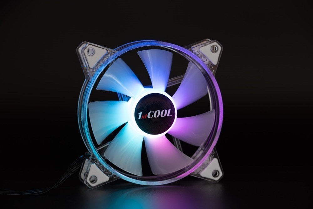 Ftohës 1stCOOL AURA EVO F12 ARGB (F12-AURA-EVO-CR), 120 mm