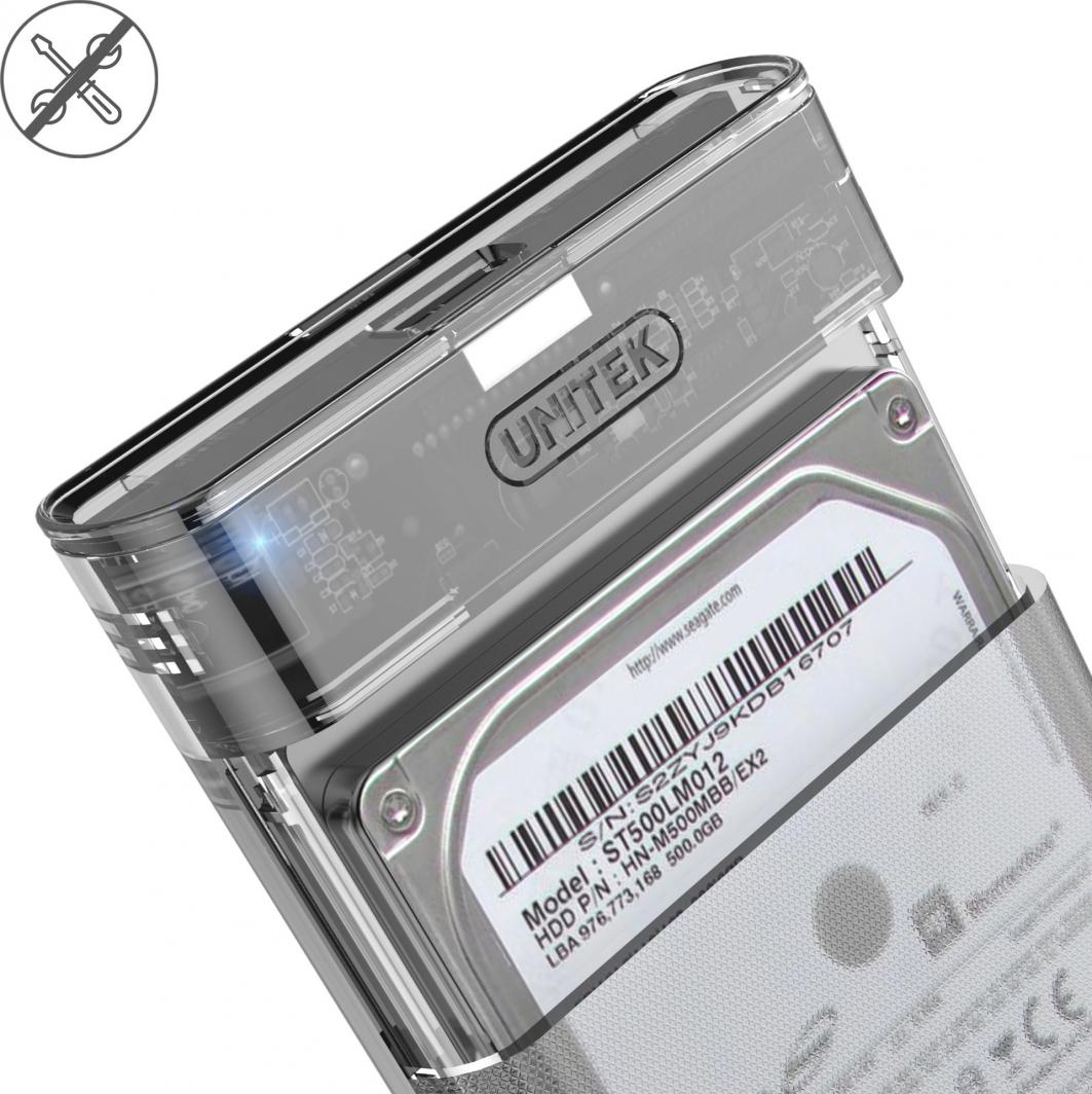Disk Unitek USb 3.1 S1103A HDD/ SSD SATA, 6G UASP