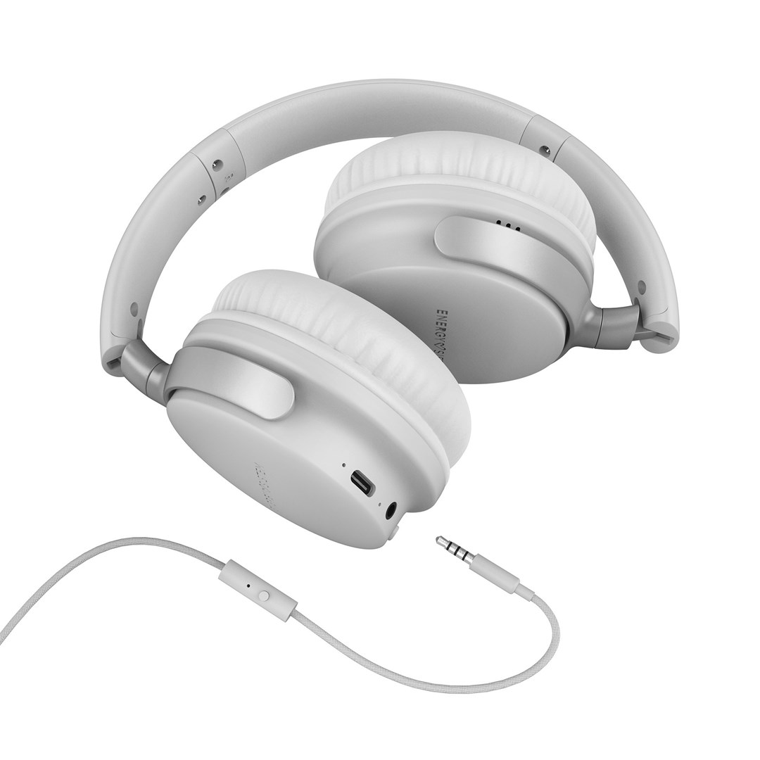 Kufje Bluetooth Energy Sistem Style 3, Over-Ear, 25h bateri, të hirta
