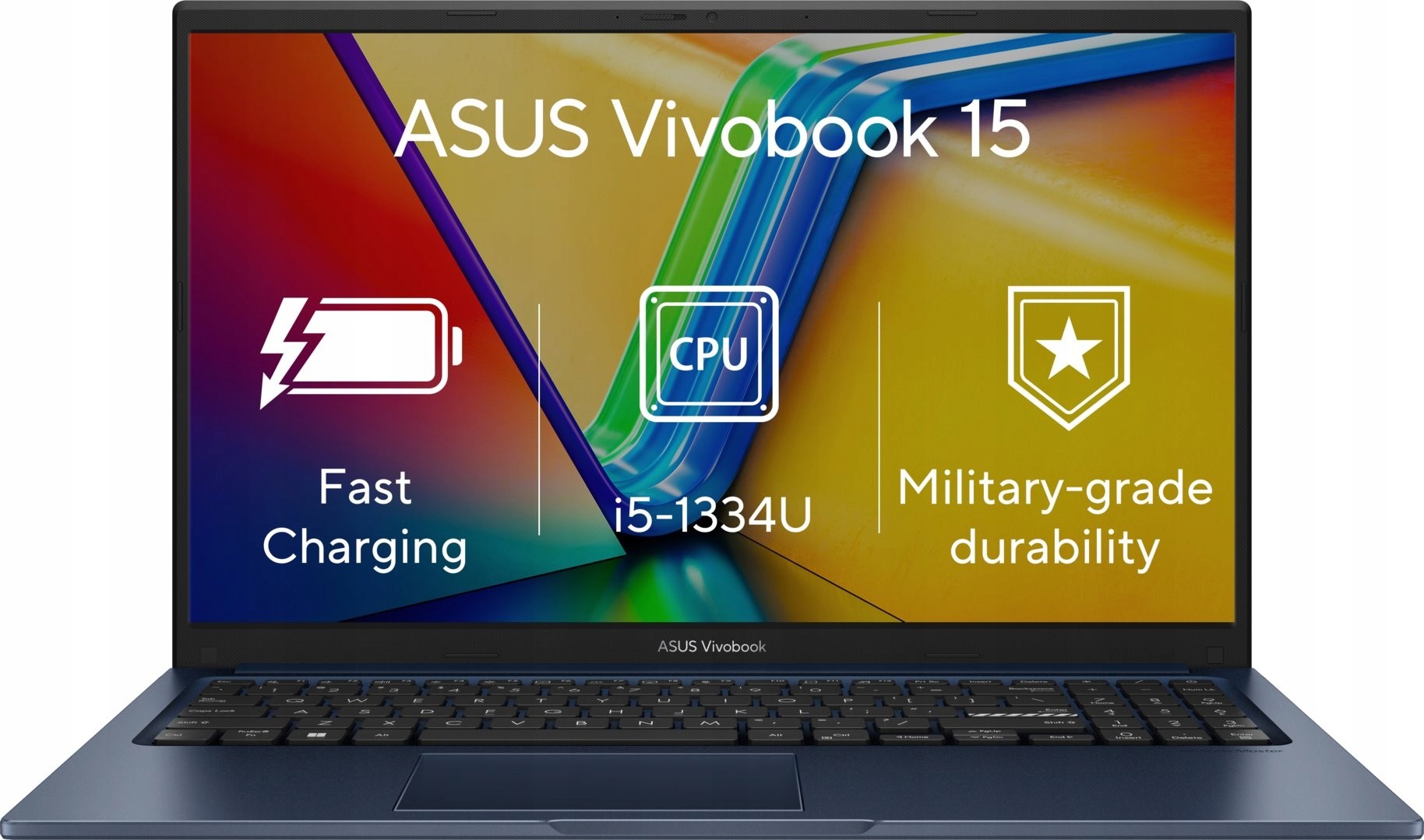 Laptop Asus Vivobook 15 X1504VA, 15.6" FHD, i5 1334U 16GB 512GB, blu