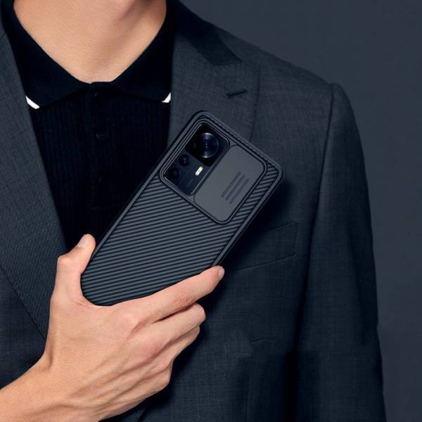 Mbulesë telefoni Nillkin CamShield Pro, për Xiaomi 12T, polikarbonat, e zezë