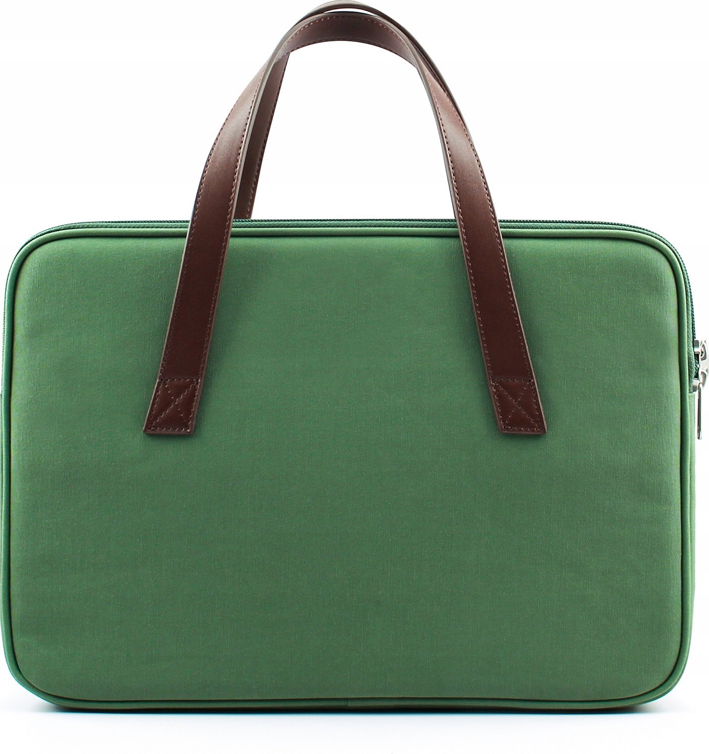 Çantë laptopi JCPal Milan Briefcase Sleeve, 13-14", rezistente ndaj ujit, ngjyrë ulliri