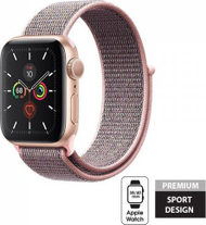 Rrip Crong për Apple Watch 1 - 5, 38 - 40 mm, rozë