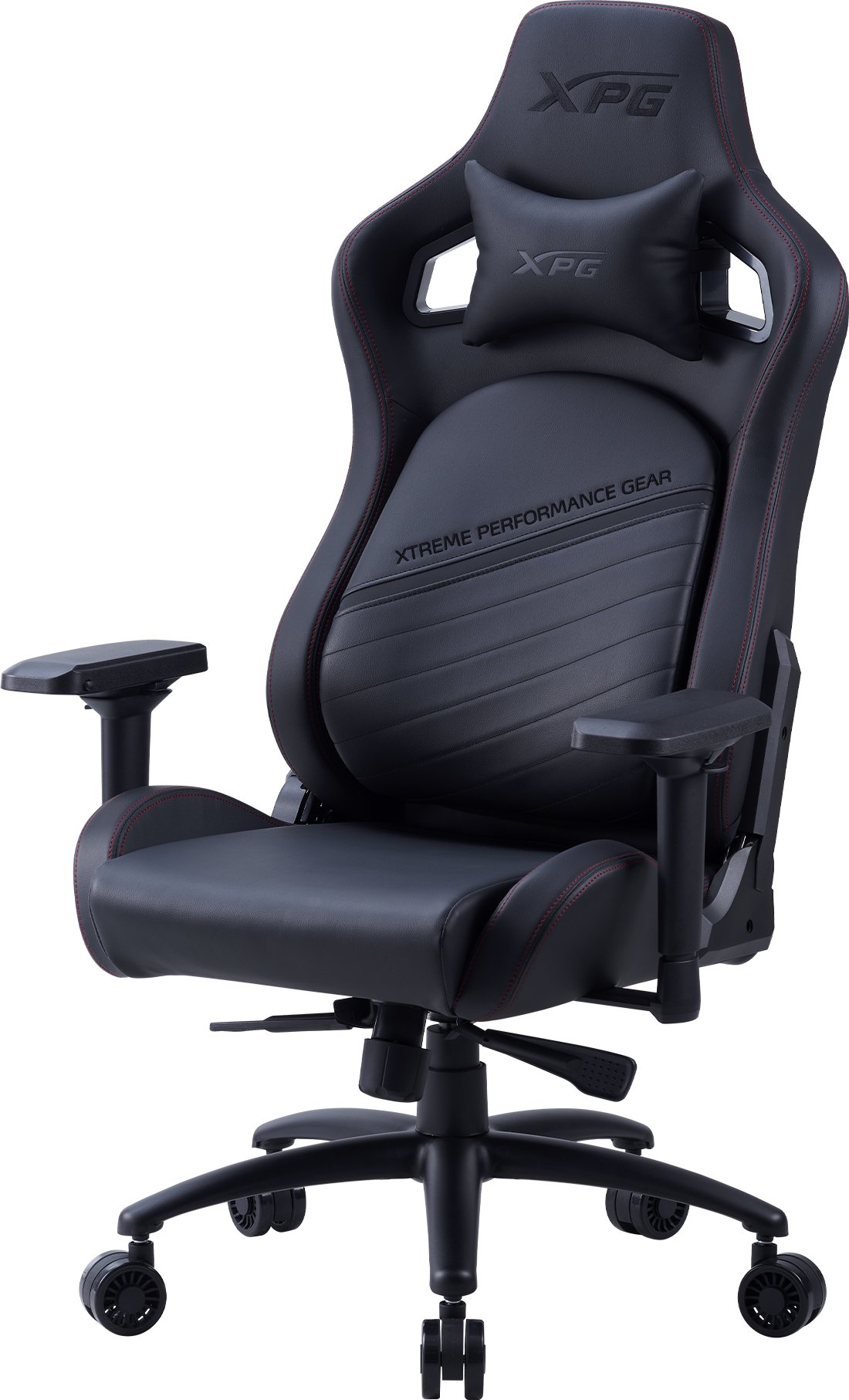 Karrige gaming XPG NEXUS PLUS, ergonomike, mbështetëse krahu 4D, e zezë