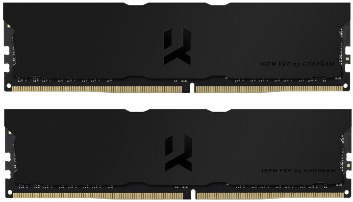 Module të memories GOODRAM IRDM PRO 32GB (2x16GB) DDR4 3600 CL18, Deep Black