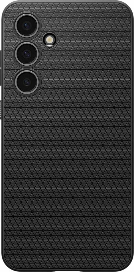 Mbulesë telefoni Spigen Liquid Air, për Samsung Galaxy S24 FE, mat, e zezë