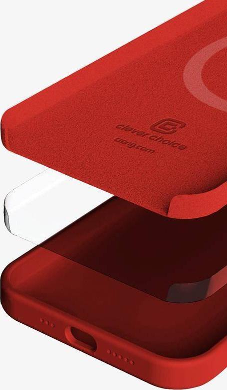 Mbështjellëse Crong për iPhone 13 Mini , e kuqe