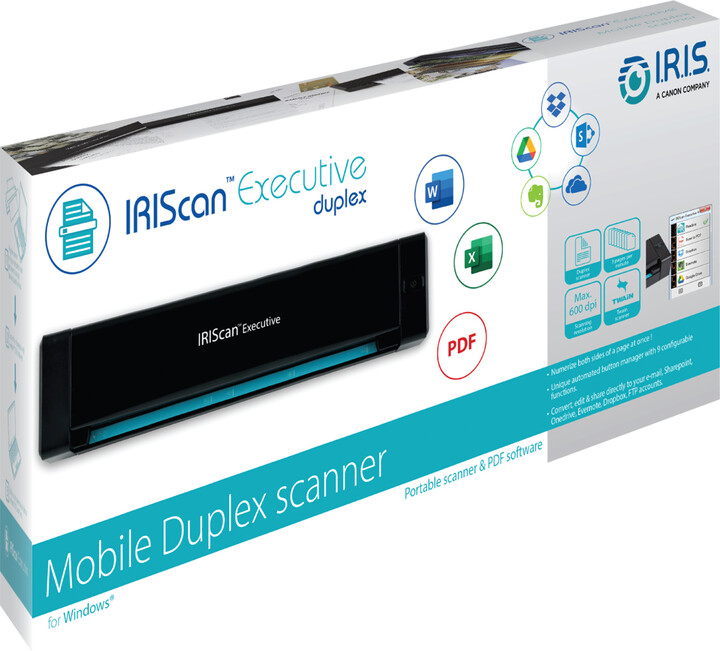 Skaner portativ IRISCAN Excecutive 4 