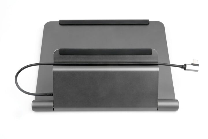 Mbajtëse laptopi Acer me stacion docking 5në1 USB-C, e argjendtë