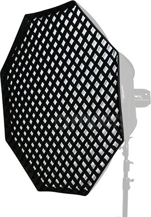 Grid dritash Aurora për softbox oktagonal 60cm, huall mjalti, i zi