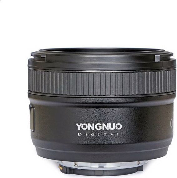 Фотообјектив Yongnuo 50mm f/1.8, за Nikon, автофокус, црн
