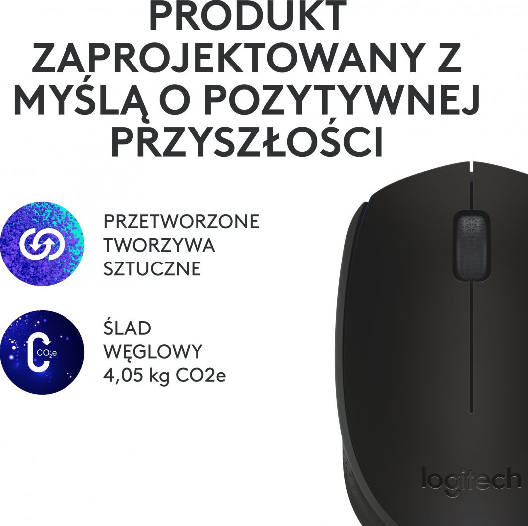 Maus Logitech M171, wireless, USB, i zi