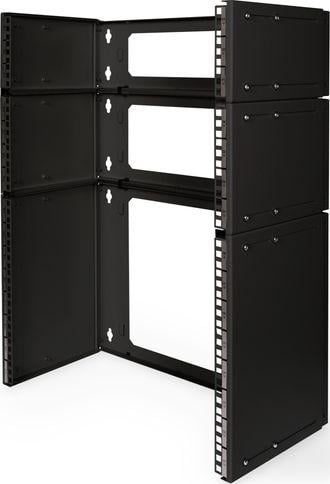 Kornizë muri për rack Digitus, 19", thellësi e rregullueshme, e zezë