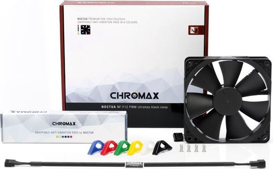 Ftohës Noctua NF-F12 PWM CH.BK.S, 120 mm