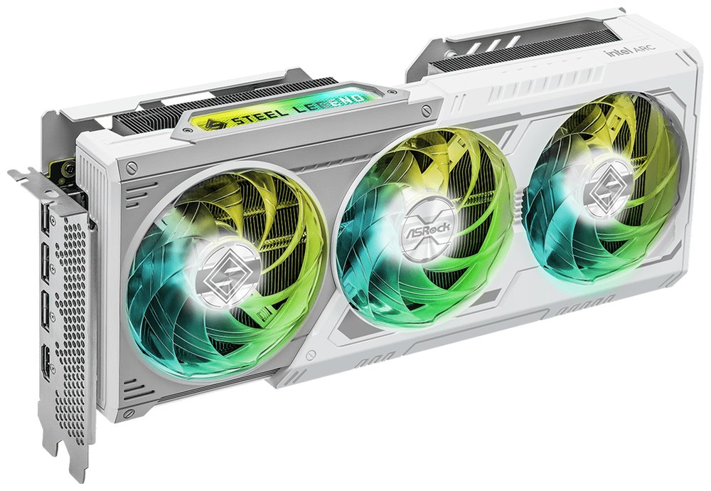 Kartelë grafike ASRock Intel Arc B580 Steel Legend, 12GB GDDR6, OC