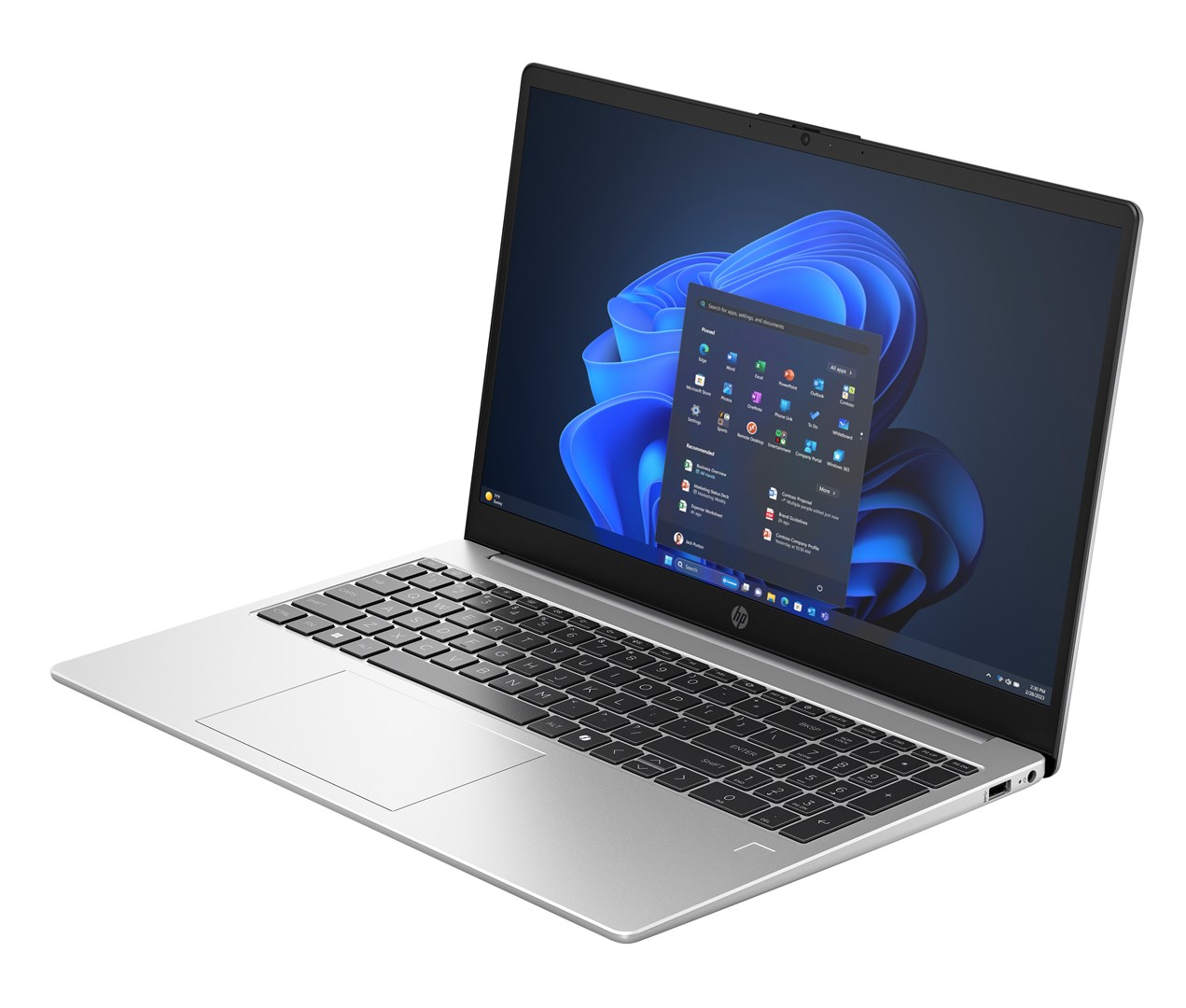 Laptop HP 255R G10, 15.6", AMD Ryzen™ 5 7535U, 16 GB DDR5, 512 GB, AMD Radeon 660M, i hirtë