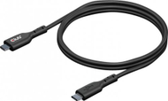 Kabllo USB Club 3D USB-C - microUSB, 1m, e zezë