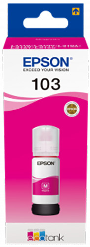 Боја за печатач Epson C13T00S34A, EcoTank 103, црвена (магента)