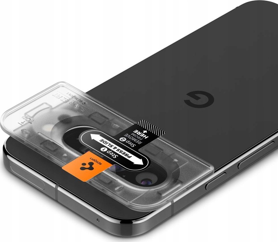 Mbrojtësja e kamerës Spigen Optik.TR EZ Fit për Google Pixel 9 Pro XL, 2 copë, transparente