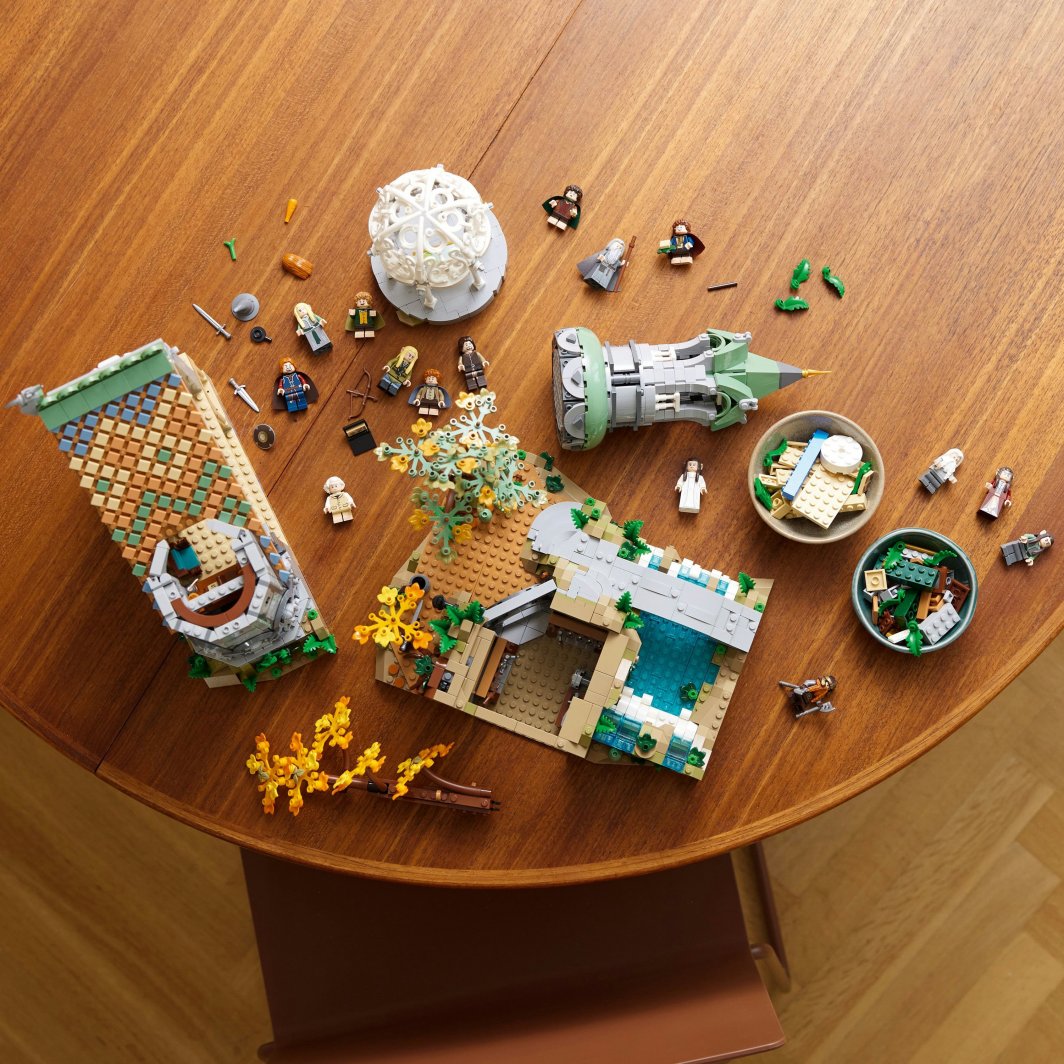 Set LEGO® Icons 10316 The Lord of the Rings: Rivendell, 6167 pjesë