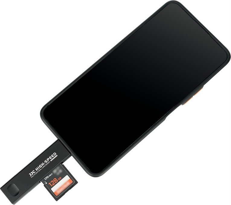 Читач на картички JJC CR UCL1, USB, компактен, црн