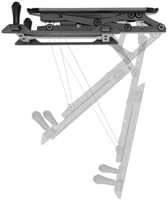 Mbajtëse tavani dhe muri Techly ICA PLB 546M, për monitor ose TV, e zezë