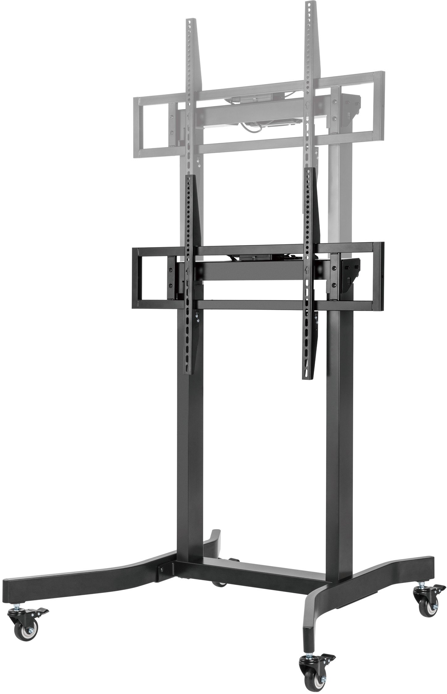 Stendë dyshemeje për TV Equip Floor Stand Holder 55-100", 120kg, e zezë