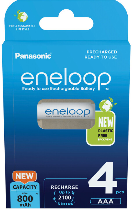 Bateri të rikarikueshme PANASONIC Eneloop HR03 AAA 4MCCE/4BE