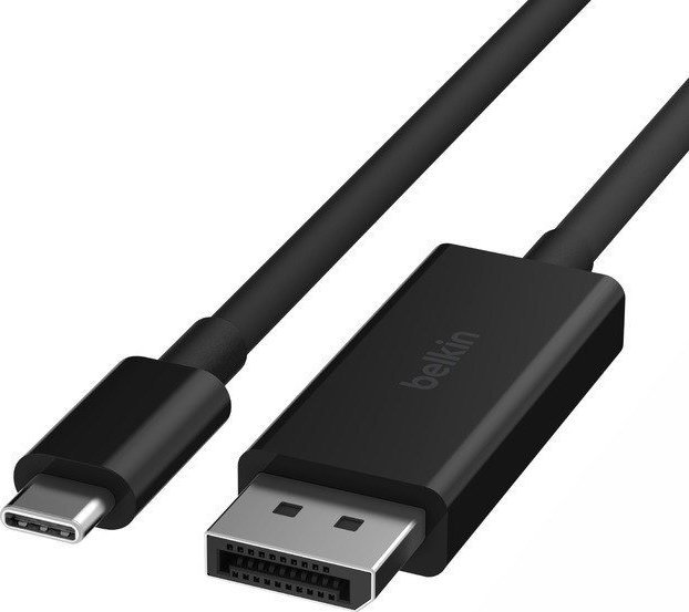Kabllo Belkin USB C në DisplayPort AVC014bt2MBK, 2 m, e zezë