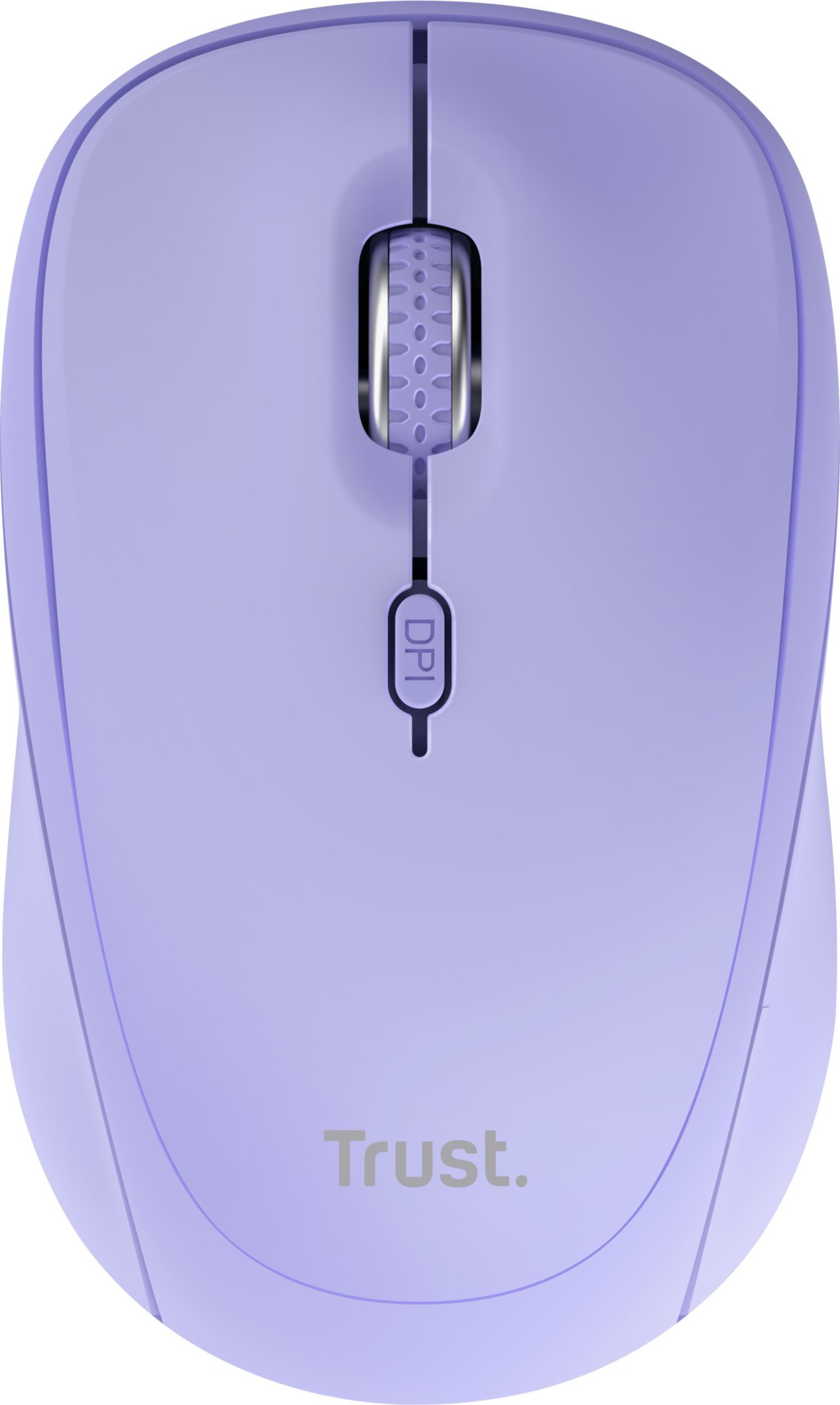 Maus pa kabllo Trust Yvi Plus, optik 1600 DPI, RF dhe Bluetooth, vjollcë