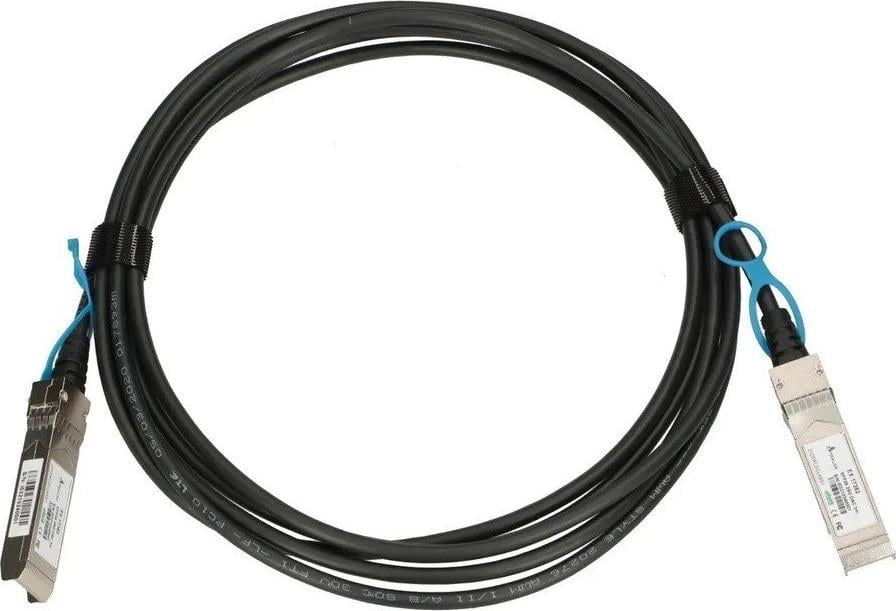 Kabllo rrjeti Extralink SFP28 DAC, 25Gbps, 3m, e zezë