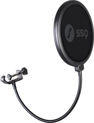 Двоен поп филтер SSQ POP1, дијаметар 15 cm, црн