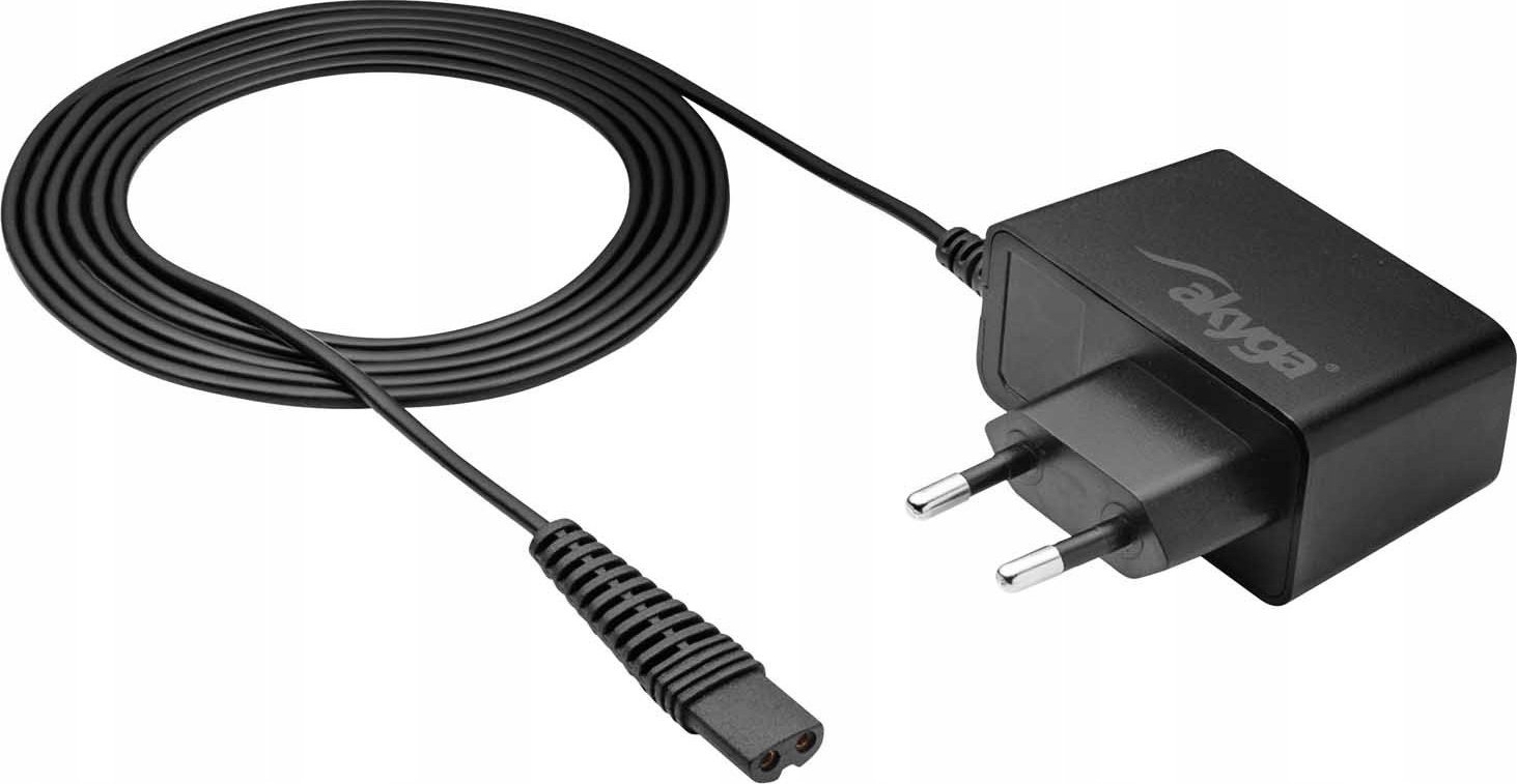 Karikues rroje Akyga AK-PD-23 për Braun Series 7, 12V 0.4A, 4.8W, i zi