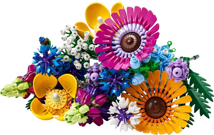 Set LEGO® Icons 10313 Meadow Flower Bouquet, 939 pjesë