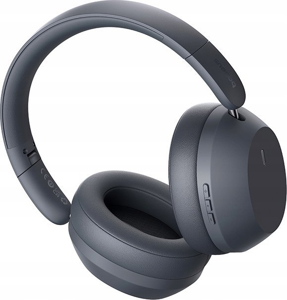 Kufje wireless Baseus Bass 35 Max, Bluetooth 5.3, 50 orë bateri, gri