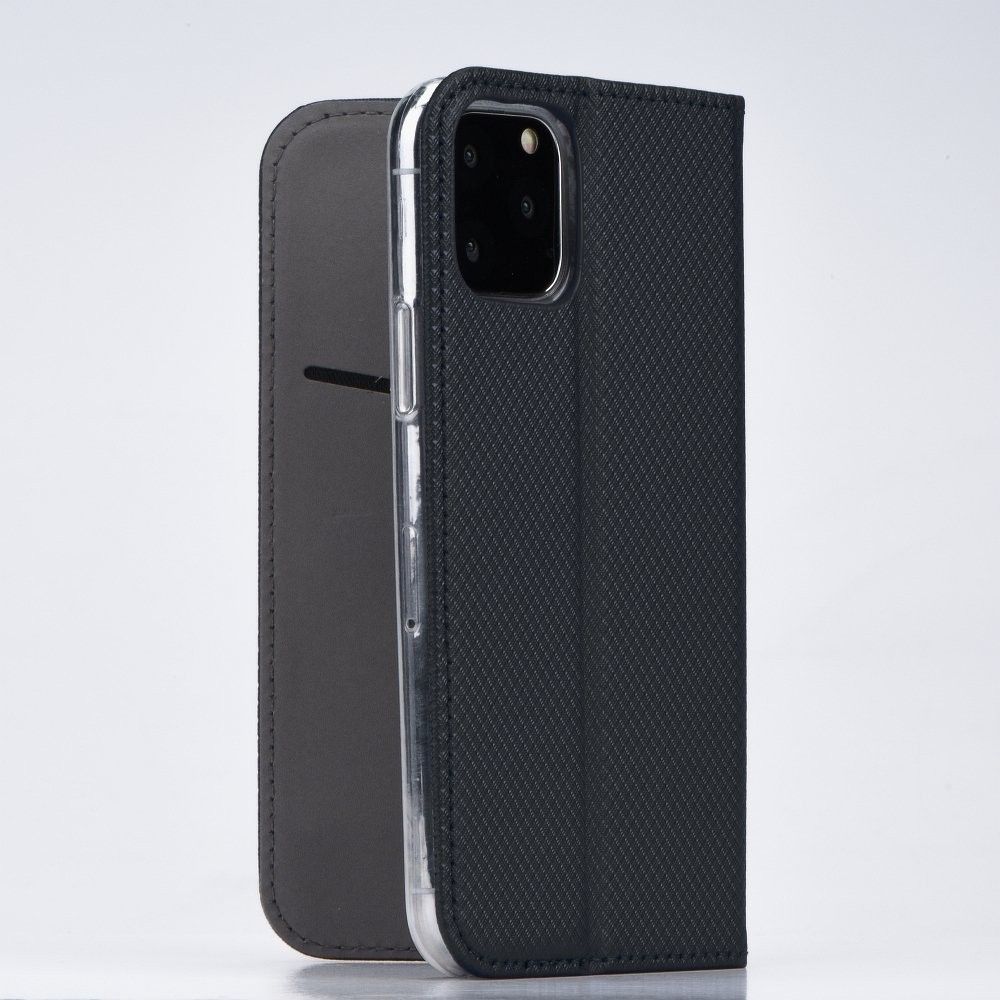 Kaburë Partner Tele.com Smart Case Book për iPhone 11 6.1", me kapak, e zezë