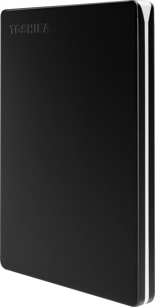 Hard disk i jashtëm Toshiba Canvio Slim, 2 TB, 2,5″, USB 3.2 Gen 1, i zi