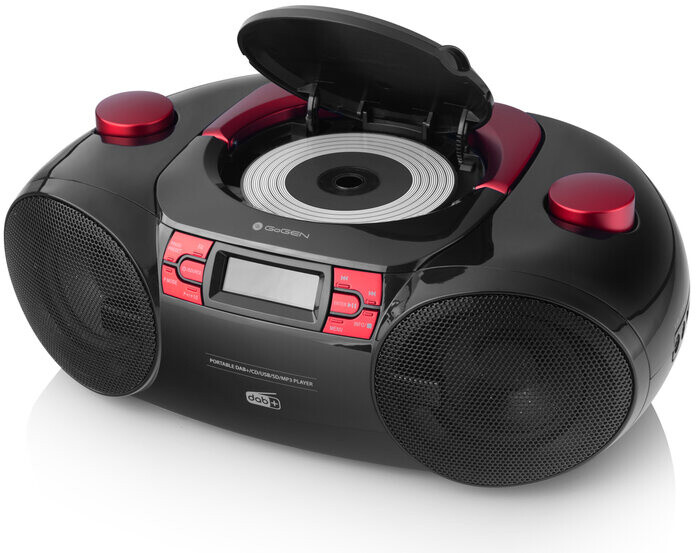 Radio GoGEN CDM 390, e zezë-kuqe