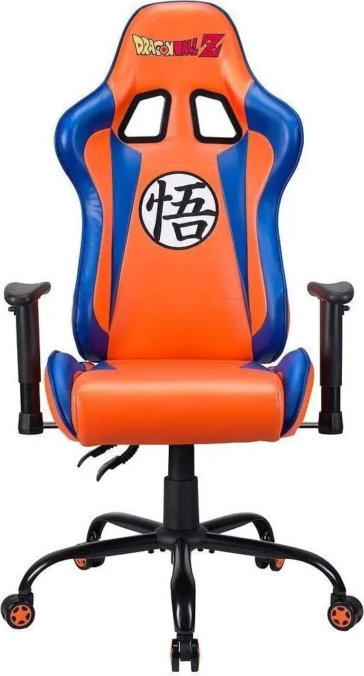 Karrige lojërash Subsonic DBZ Dragon Ball Z, ergonomike, shpinore dhe mbështetëse krahu të rregullueshme, shumëngjyrëshe