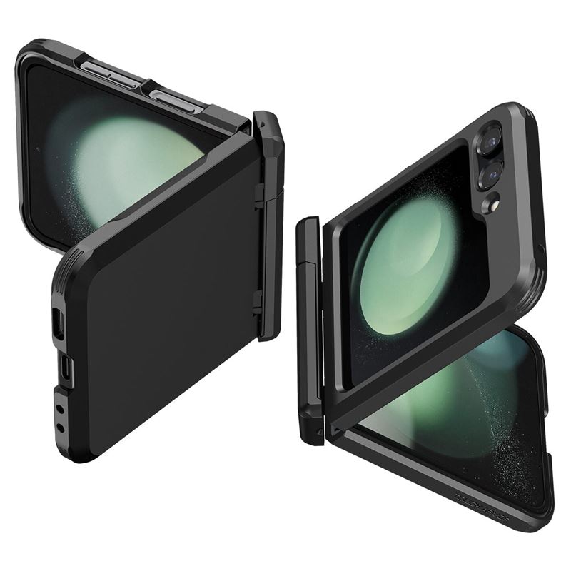 Mbështjellëse për Samsung Galaxy Z Flip5 Spigen Tough Armor, e zezë