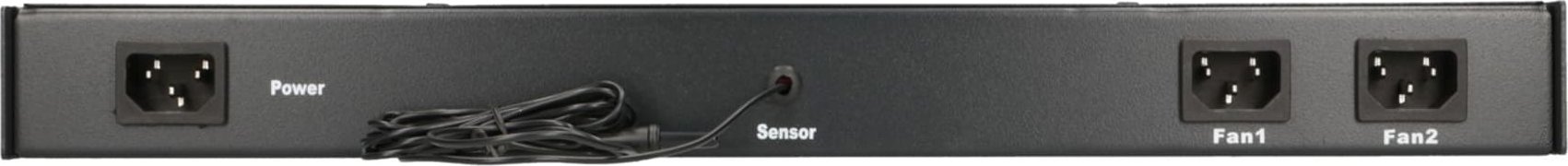 Termostat rack Extralink 19", për kabinet RACK 19", i bardhë