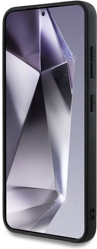 Навлака DKNY Leather MagSafe Case за Samsung Galaxy S25, мотив шах, беж