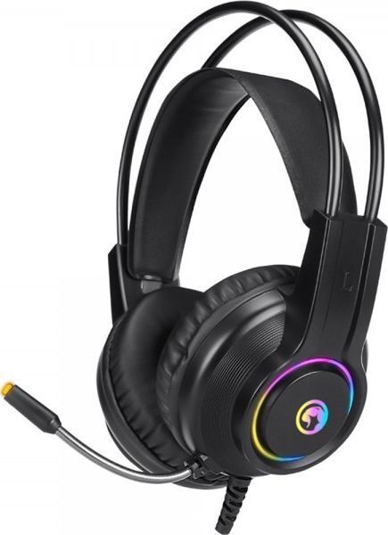 Kufje gaming Marvo HG8935, 50mm, RGB, të zeza