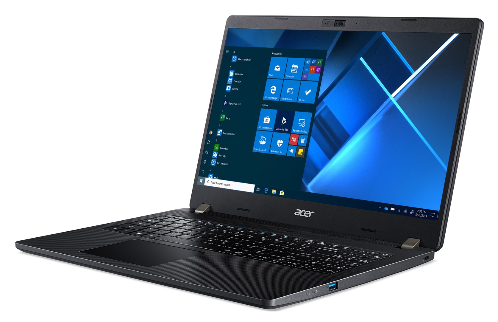 Laptop Acer TravelMate P2 TMP215-53-36VS, 15.6", Intel Core i3, 8GB RAM, 512GB SSSD, i zi