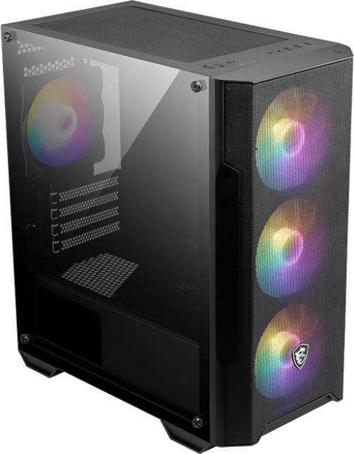 Kasë MSI MAG Forge M100A, e zezë