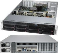Kuti serveri Supermicro CSE-825BTQC-R1K23LPB, 2U rack, 1200W, e zezë