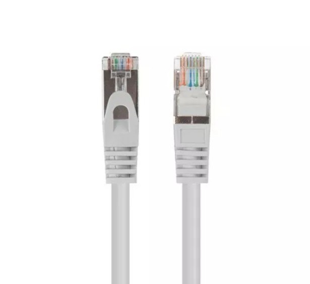 Kabllo rrjeti Lanberg Patchcord Cat6 FTP, 2m, set 10 copë, gri